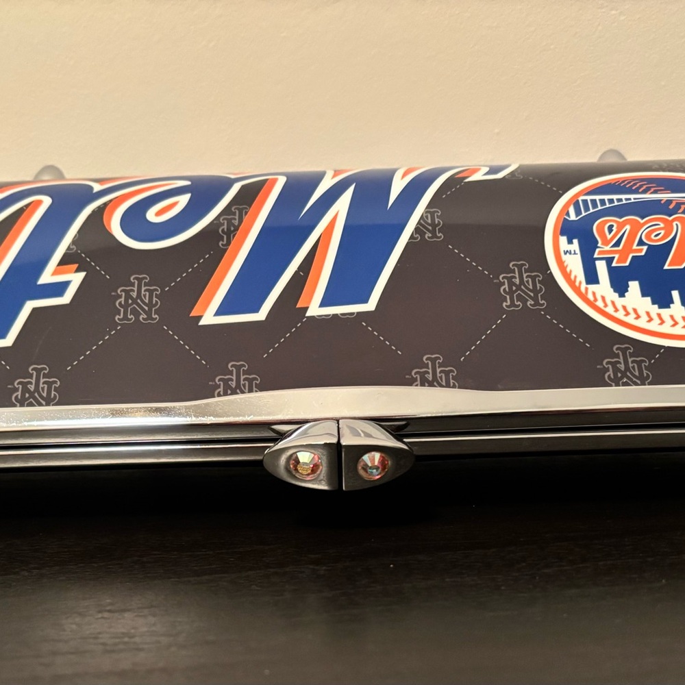 NY Mets Little Earth License Plate Purse MLB - Picture 5 of 11